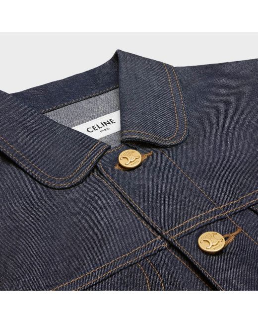 Céline Blue Trucker Jacket