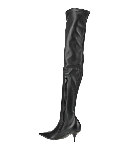 Balenciaga Black Fashionable And Versatile Tall Boots