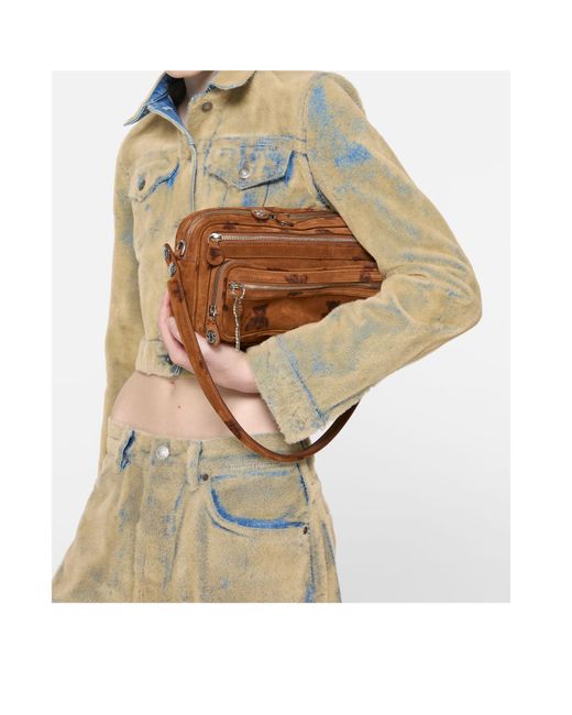 Acne Natural Textured Denim Jacket