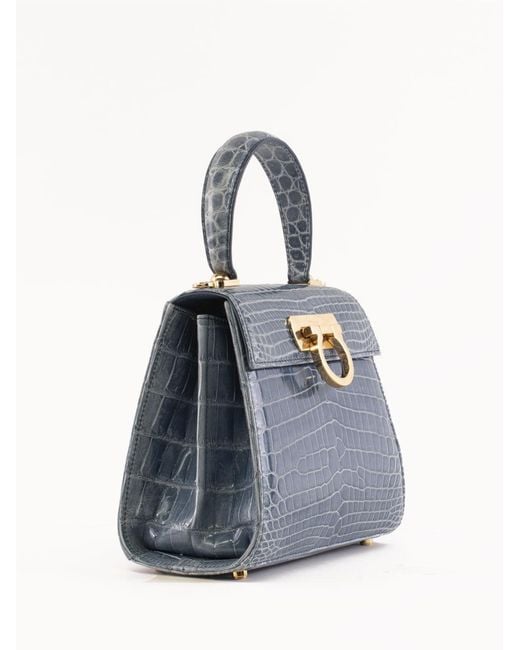 Ferragamo Black Flap Handbag