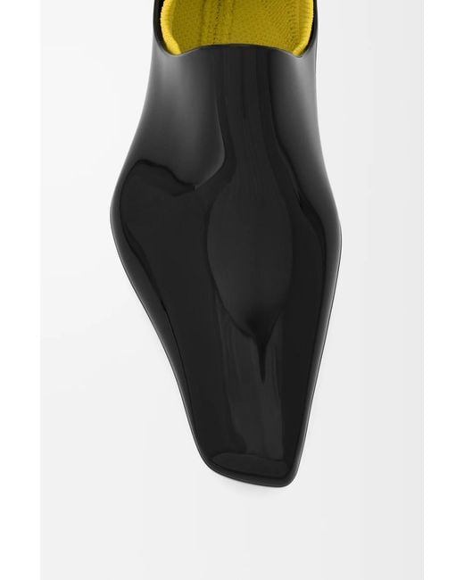 Loewe Black Emily Aqua Sock Pumps