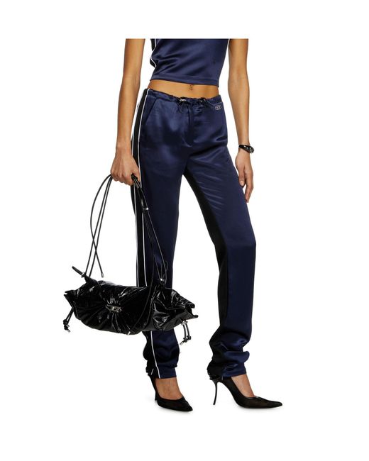 DIESEL Blue P-Round Track Pants