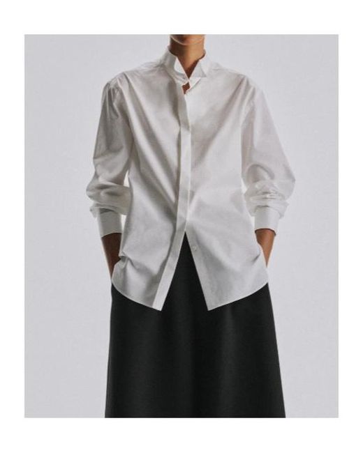 The Row White Edrisca Shirt