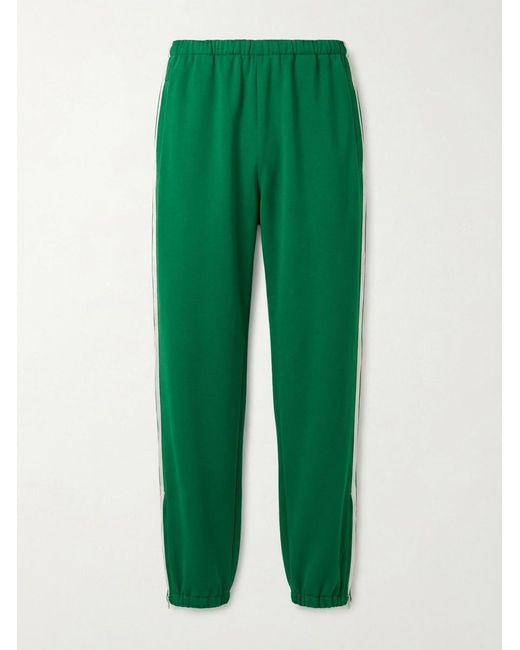 Gucci Green Jersey Track Pant for men