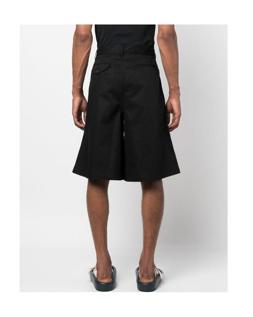 Comme des Garçons Black Logo Shorts for men