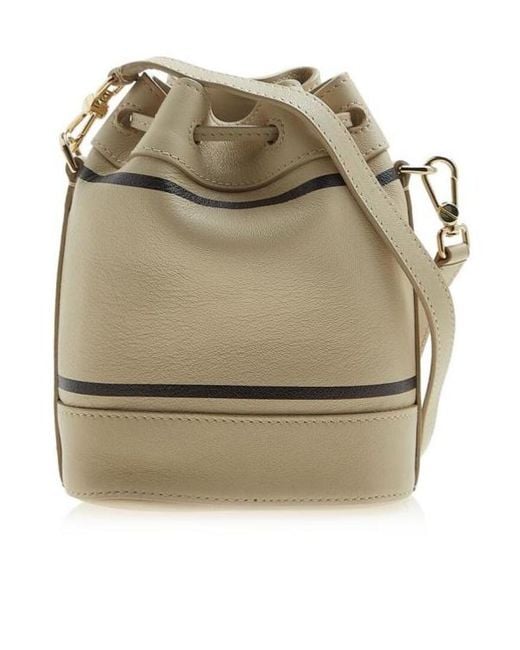 Bally Natural Cleo Logo Shoulder Bag