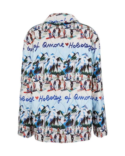 ALESSANDRO ENRIQUEZ Blue Single-Breasted Jacket