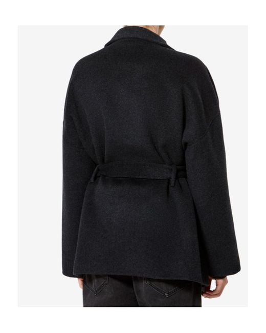 Isabel Marant Blue Ceaton Coat