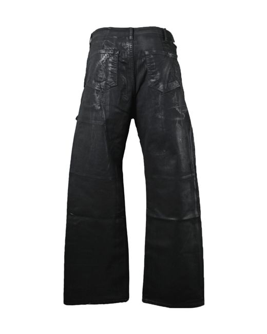 Rick Owens Gray Belt Loop Casual Pants for men