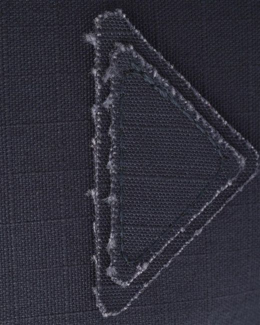 Prada Blue Technical Fabric Baseball Cap for men