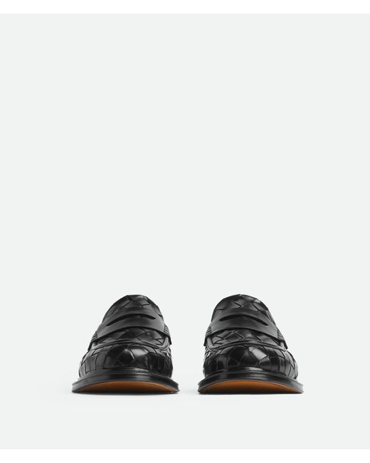 Bottega Veneta Black James Loafers for men