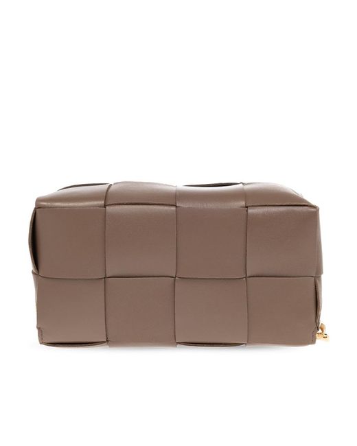 Bottega Veneta Brown Cassette Beauty Case