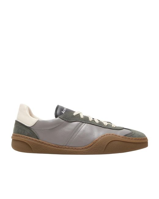 Acne Gray Lace-Up Seakers for men