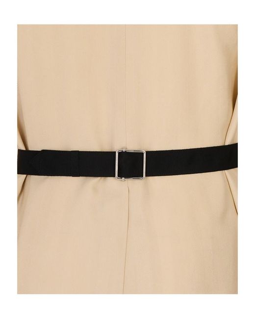 Lanvin Natural Long-Sleeved Suit Jacket for men