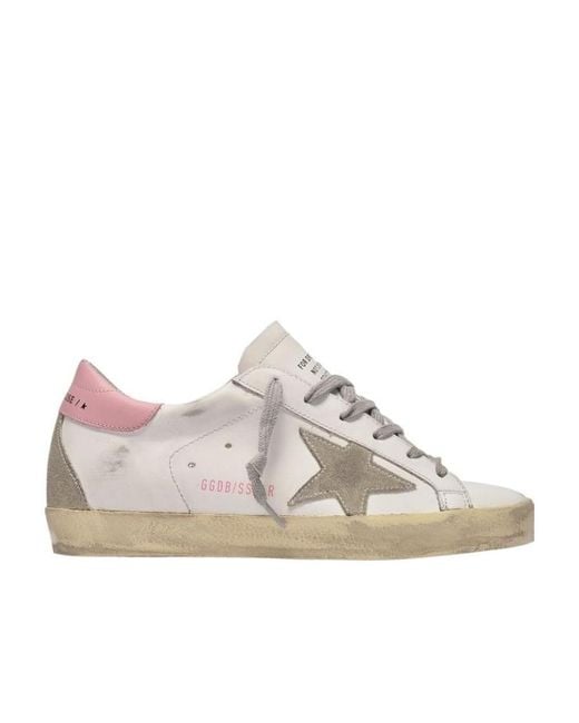 Golden Goose Deluxe Brand Gray Superstar Low-Top Sneakers