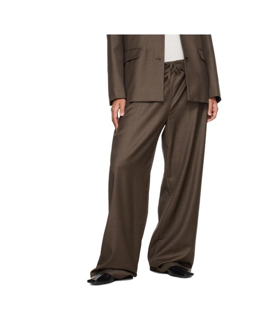 Loulou de Saison Brown Drawstring Trousers