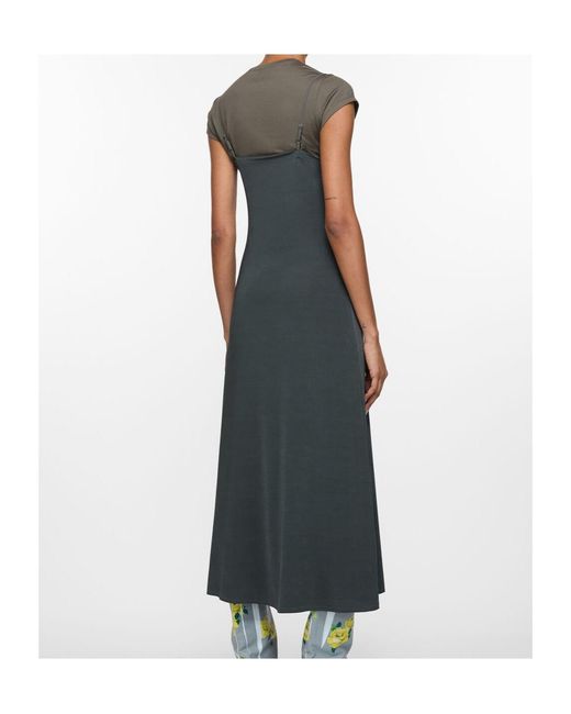 Acne Black Layered Dress
