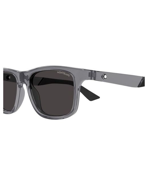 Montblanc Multicolor Eyewear Rectangular Frame Sunglasses for men