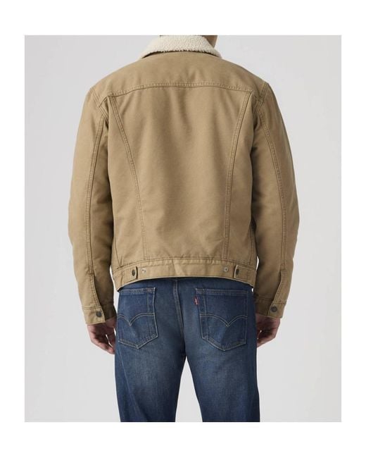 Levi's Natural Type Iii Sherpa Trucker Jacket for men