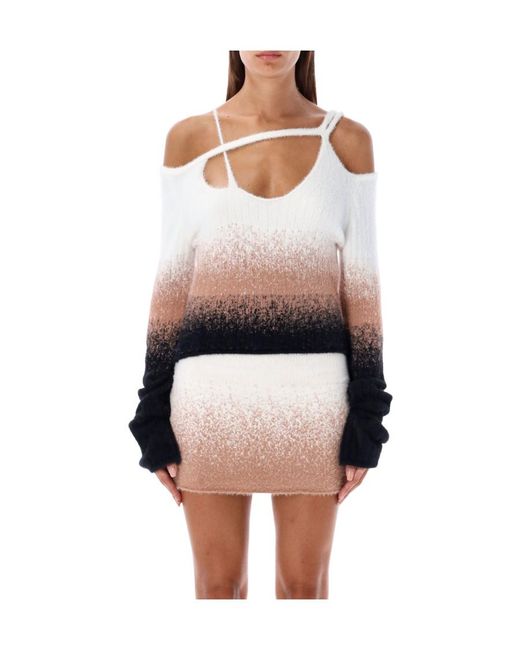 OTTOLINGER Multicolor Knitted Shoulder Sweater