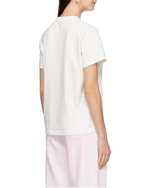 Ganni White Grapes Printed T-Shirt
