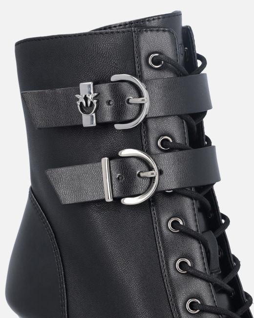 Pinko Black Lucy 27 Ankle Boots