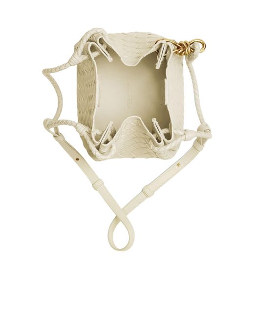 Bottega Veneta Natural Parachute Small Shoulder Bag