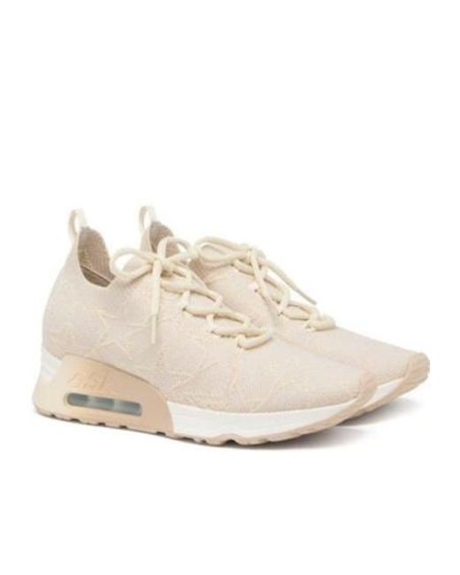 Ash Natural Laced Sneakers