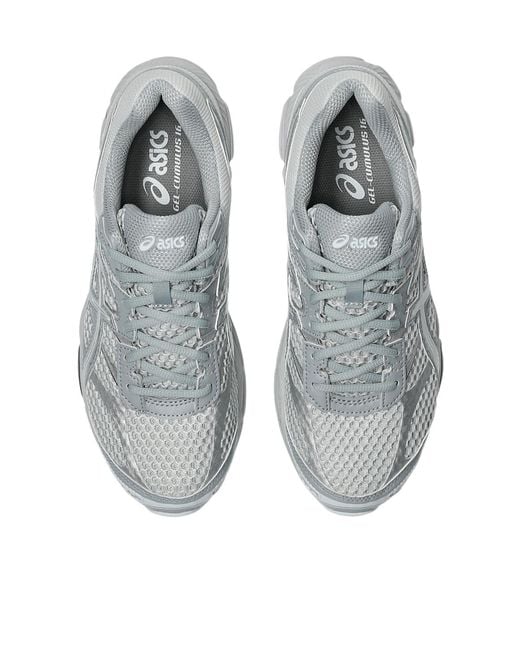 Asics Gray Gel-Cumulus 16 Lace-Up Sneakers for men