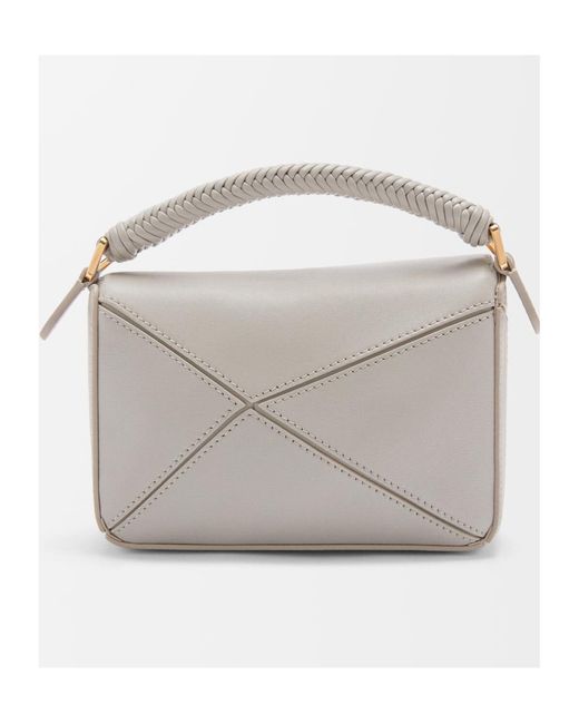Loewe Gray Mini Puzzle Bag