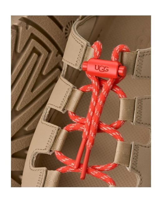 Ugg Brown Golden Glow Toggle Sandals