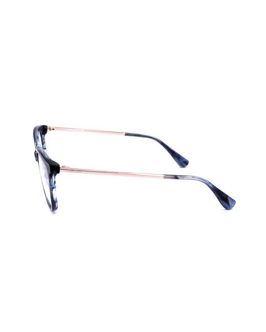 Max Mara Black Square Frame Glasses