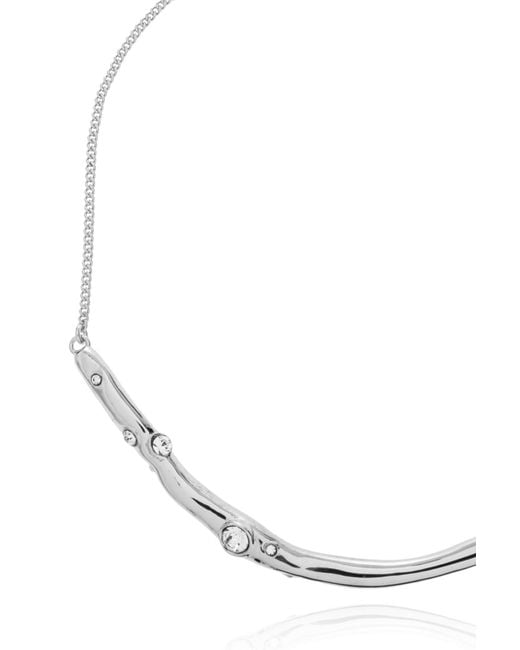 Dries Van Noten White Adjustable Necklace