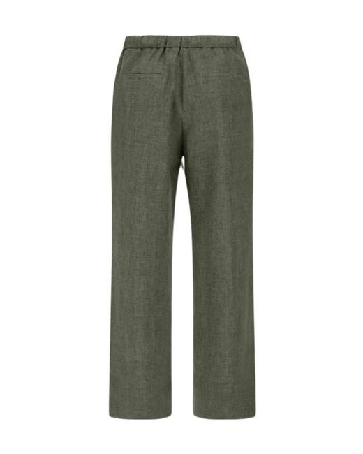 Herno Green Drawstring Trousers