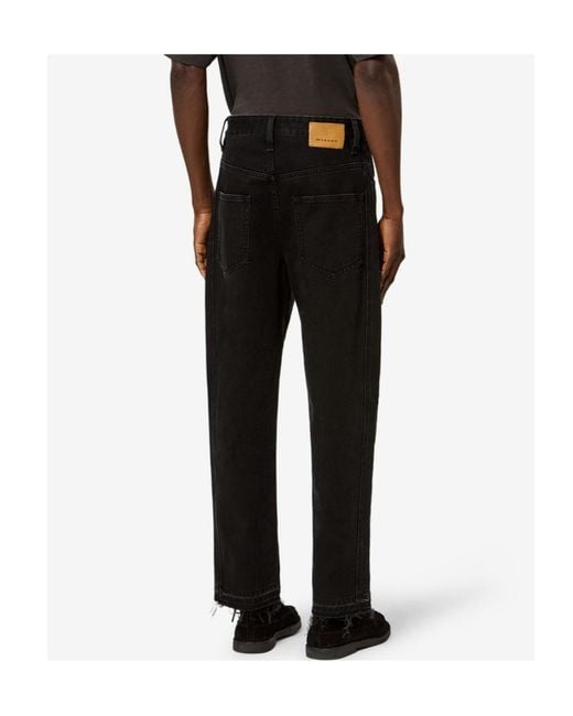 Isabel Marant Black Jorian Jeans for men