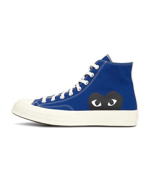 Comme des Garçons Blue Chuck Taylor '70 High-Top Sneakers for men