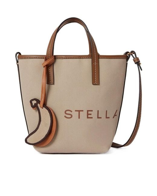 Stella McCartney Natural Smc Bananatex Crossbody Tote Bag