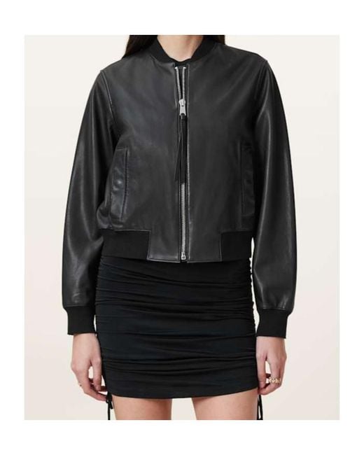 AllSaints Black Orten Jacket