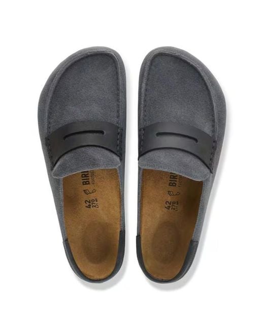 Birkenstock Brown Naples Wrapped Mixed Leather for men