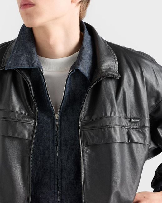 Prada Blue Chambray Shirt for men