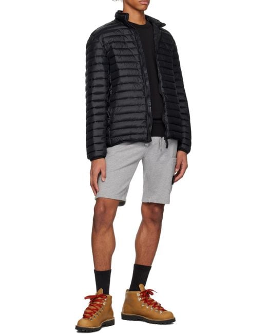 Stone Island Black Logo Patch Crewneck Sweatshirt for men