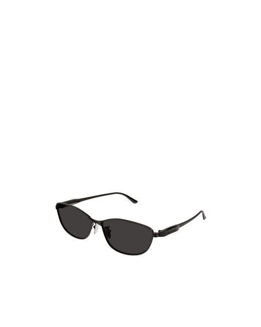 Balenciaga White Eyewear Rectangular Frame Sunglasses for men