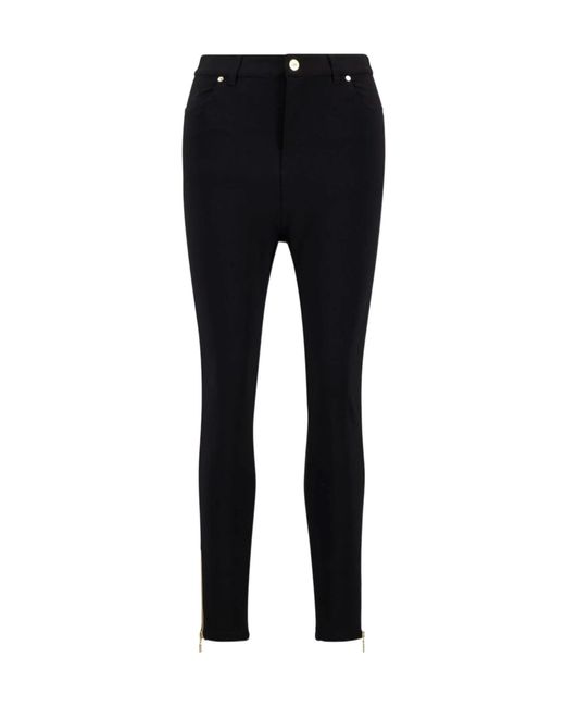 Barbour Black Stella Slim Trousers