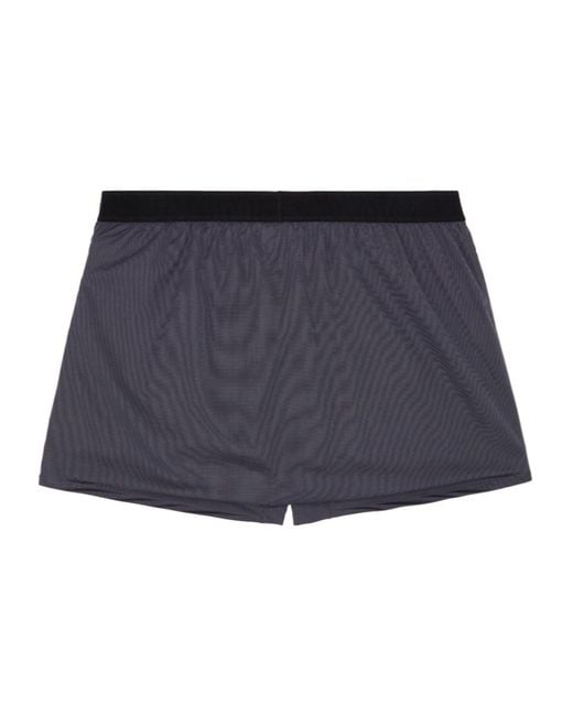 Tom Ford Blue Boxer Logo Underwear for men