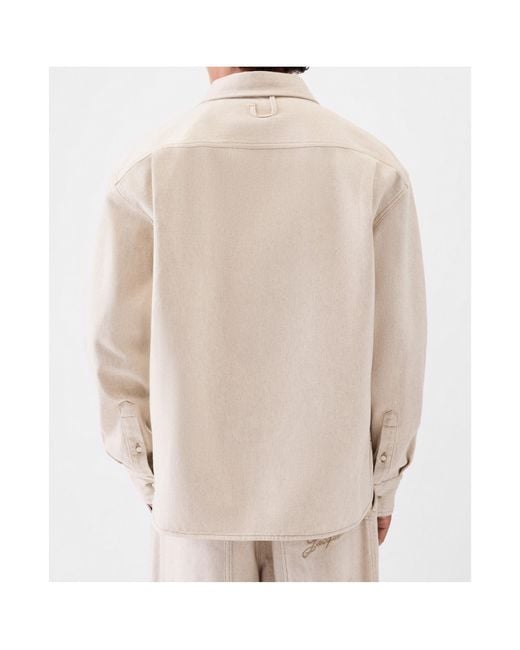 Jacquemus Natural The Simon De-Nîmes Denim Shirt for men