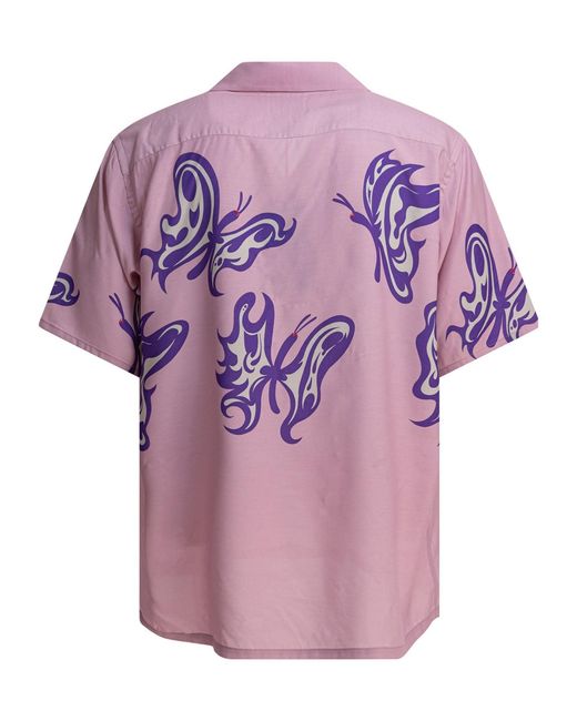 Needles Purple "One-Up" Shirt for men