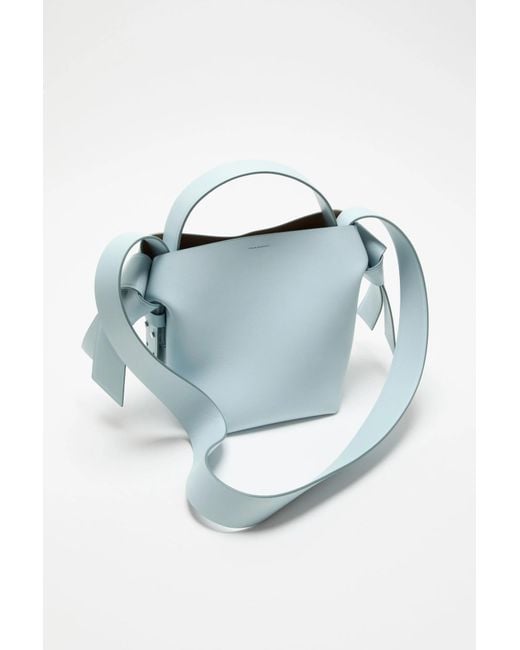 Acne Blue Musubi Mini Shoulder Bag