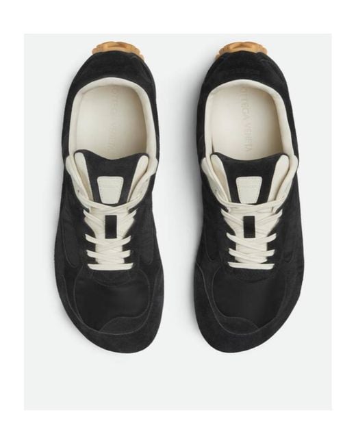 Bottega Veneta Black Orbit Flash Sneakers for men