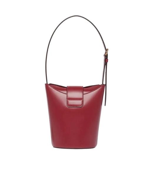 Ferragamo Red Logo Shoulder Bag