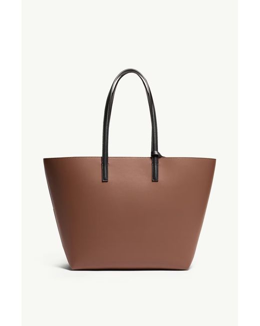 Moncler Brown Very Small Tote Bag